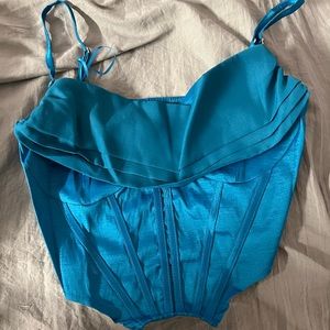 New with tags corset top -BOOHOO